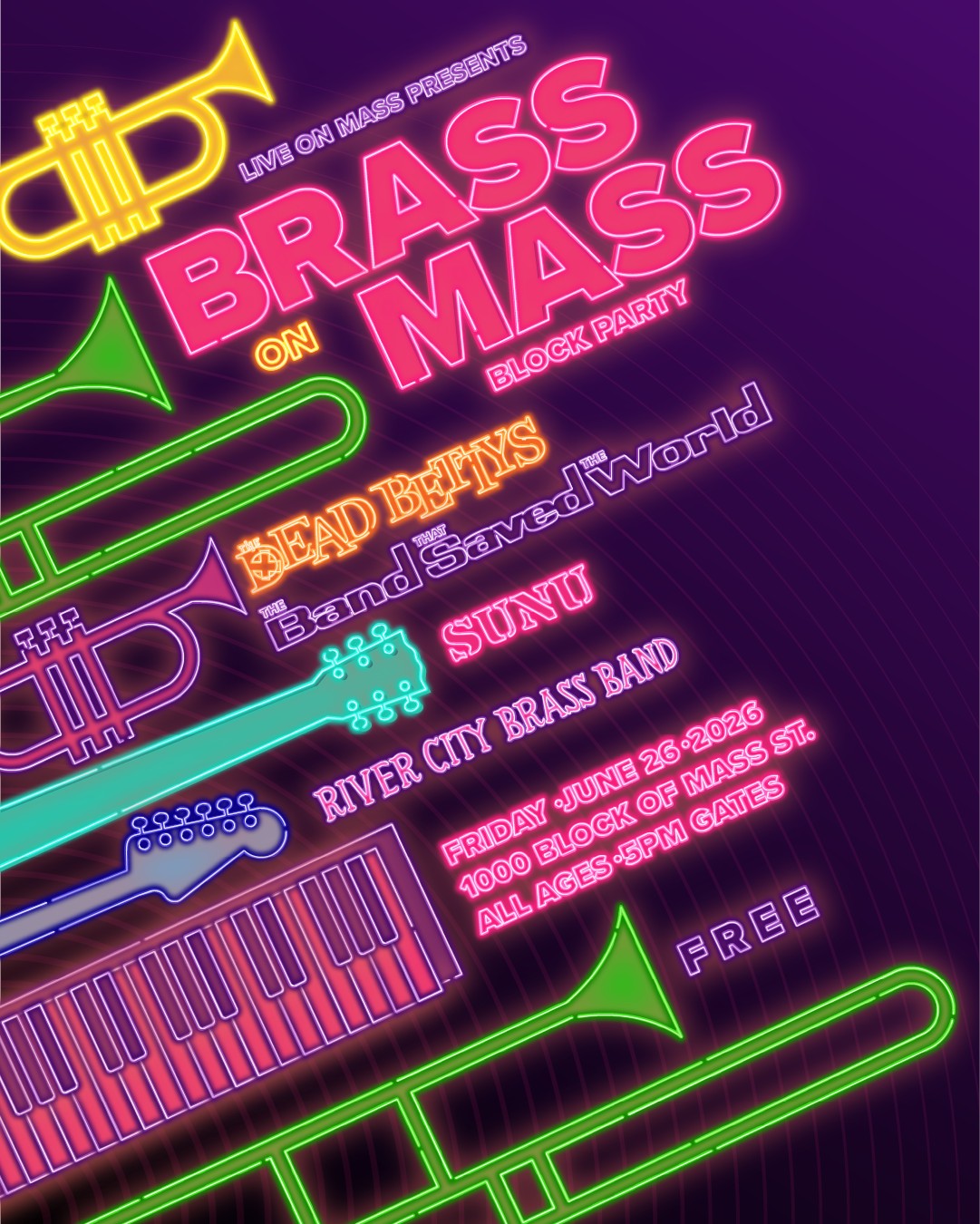 Live on Mass Presents: Brass on Mass